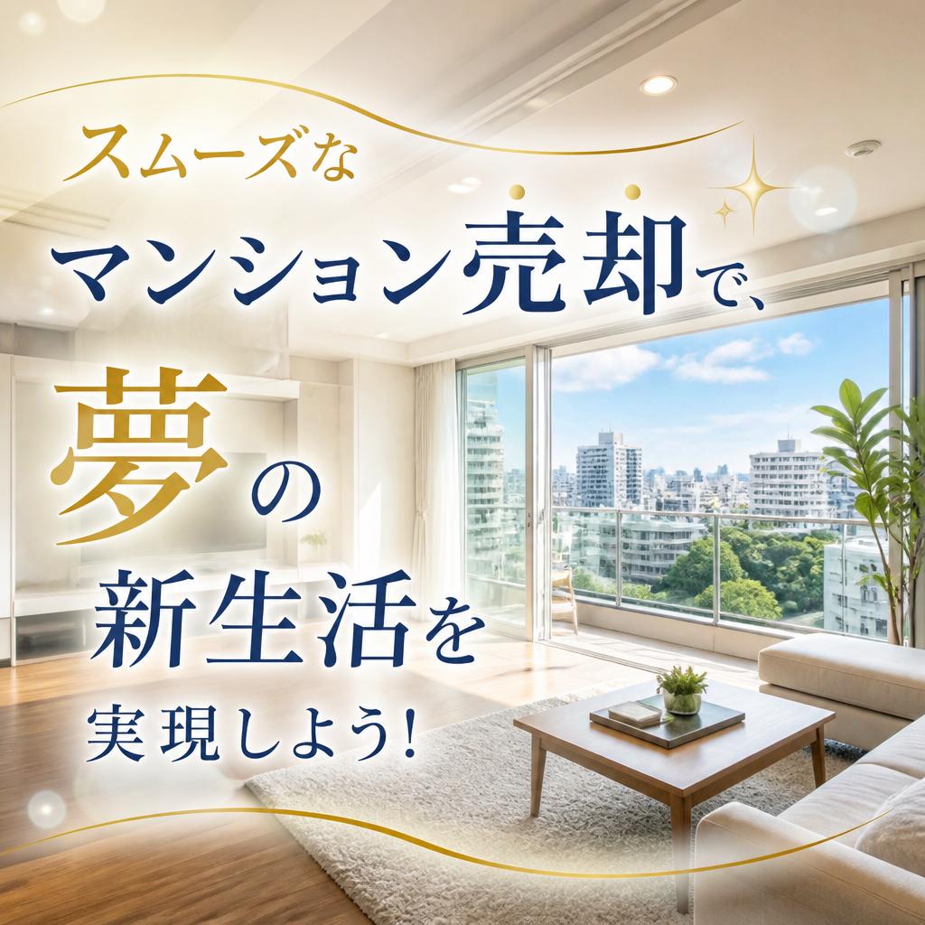 スムーズなマンション売却で、夢の新生活を実現しよう！