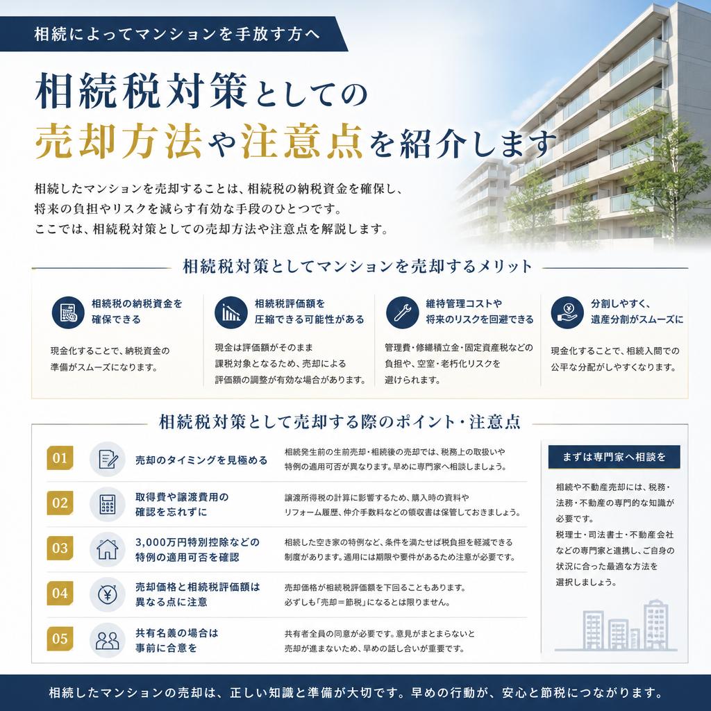 相続税対策と売却の関係