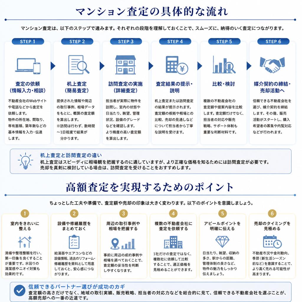 査定の流れとコツ