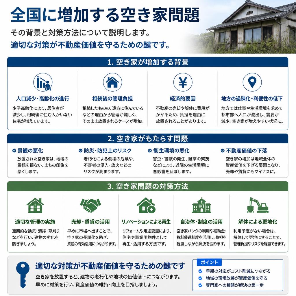 空き家対策の必要性とは？