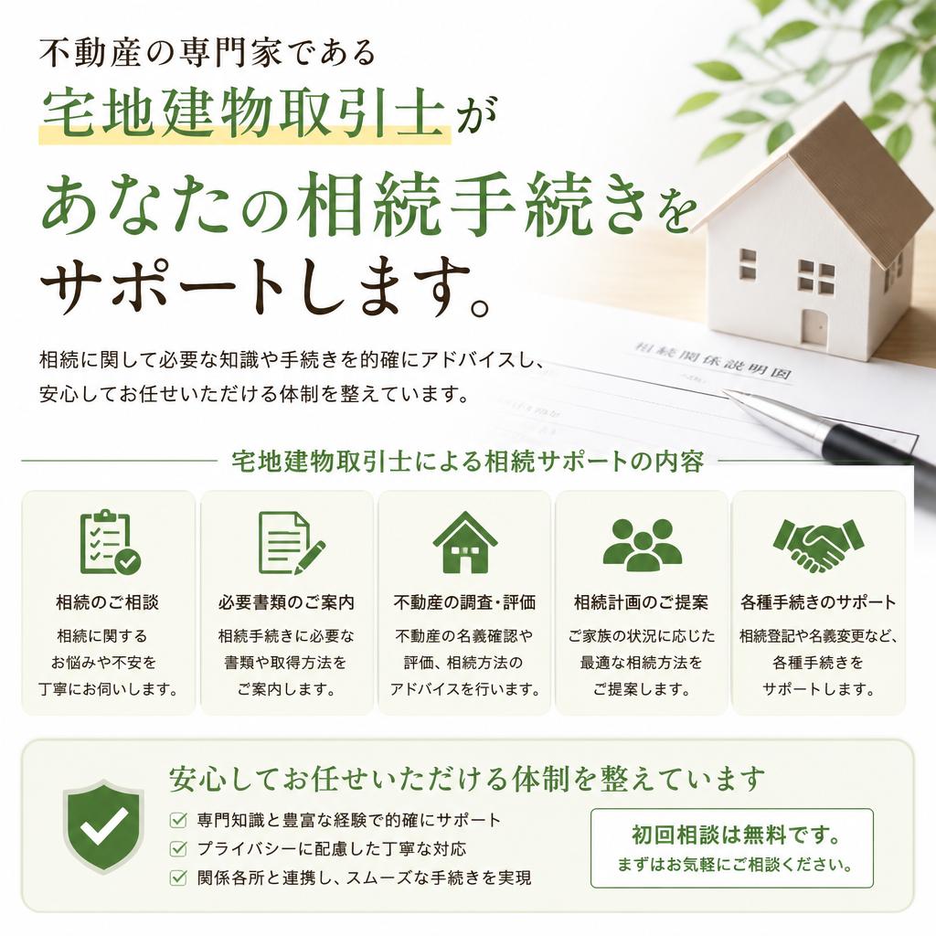 2. 宅地建物取引士によるサポート