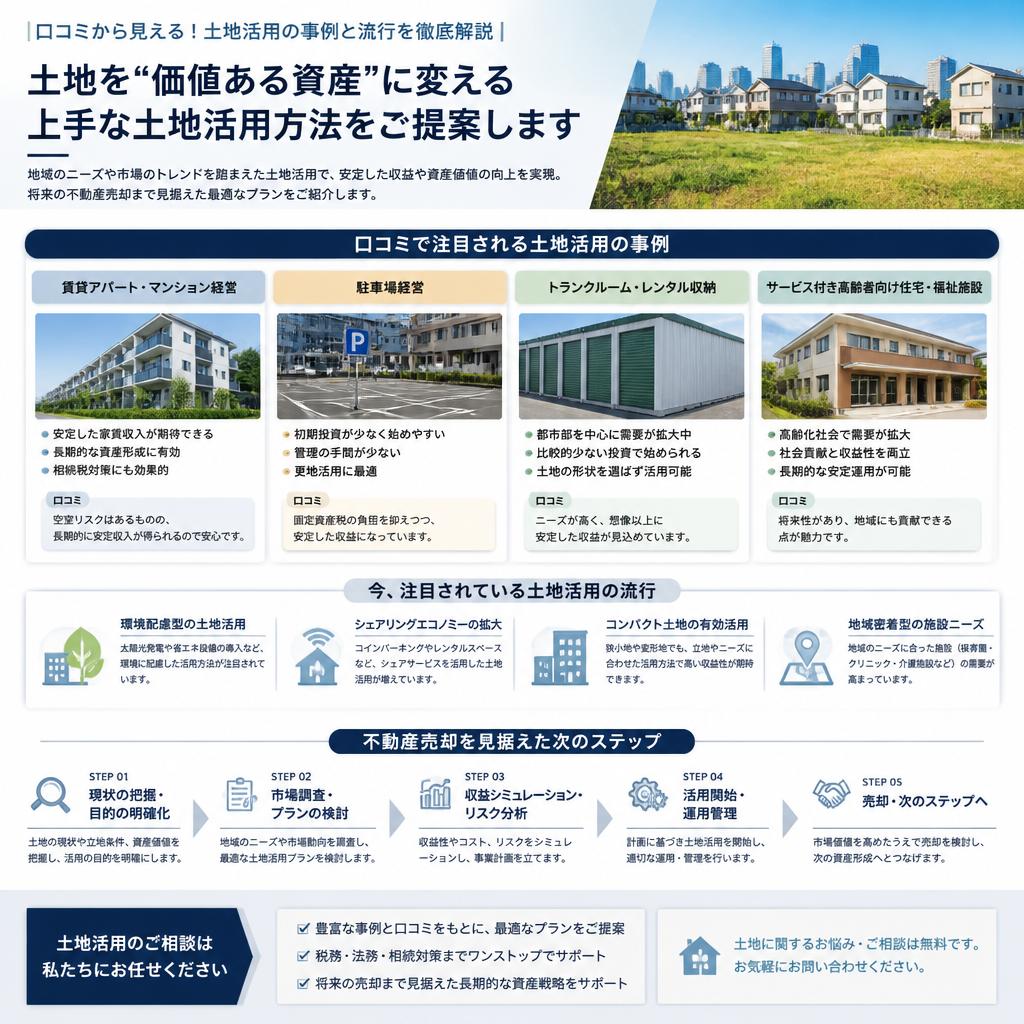 土地活用の新しい視点