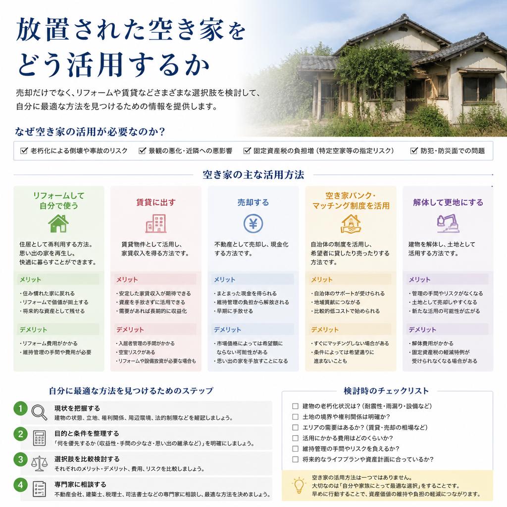 空き家の活用法