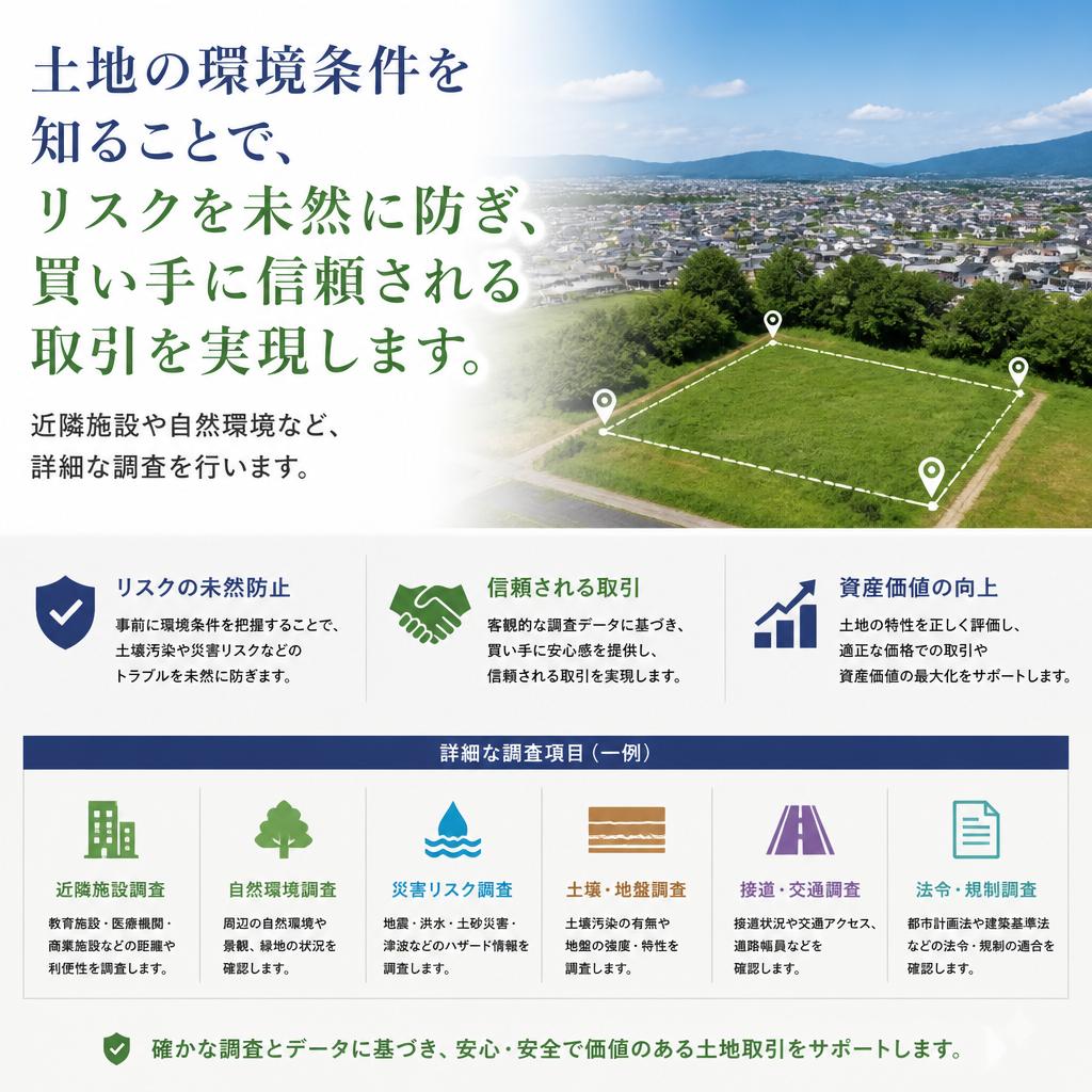 3. 環境調査の重要性