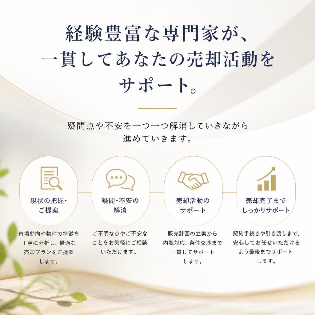 専門家によるサポート体制
