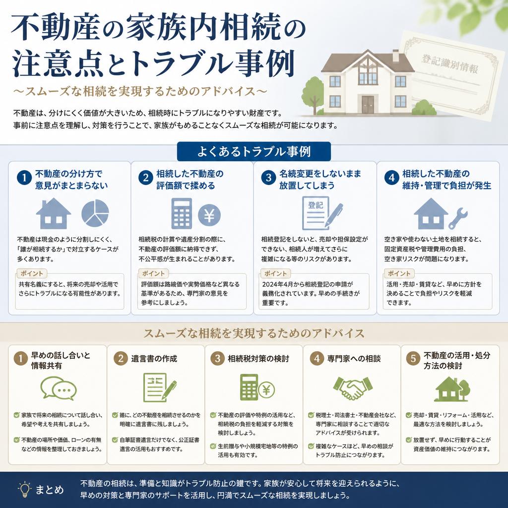 3. 家族内相続のポイント