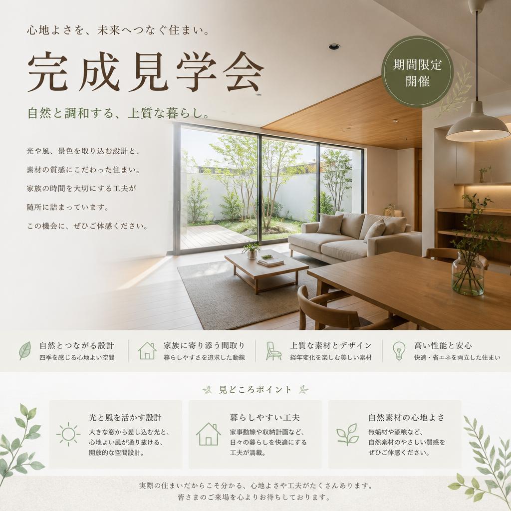 子供の独立を機に、理想の住まいへ！
