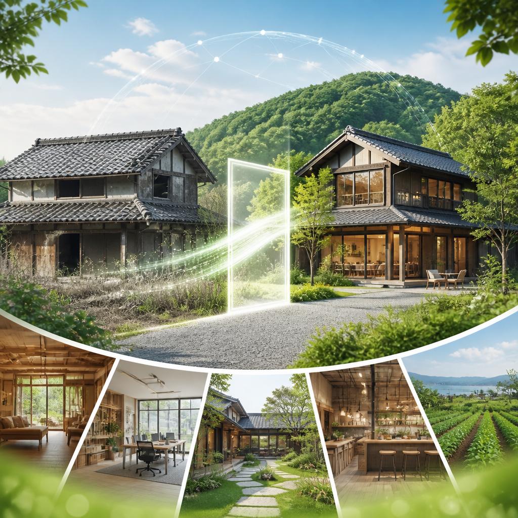空き家の悩みを解消し、未来に繋ぐ新しい活用法を提案します。