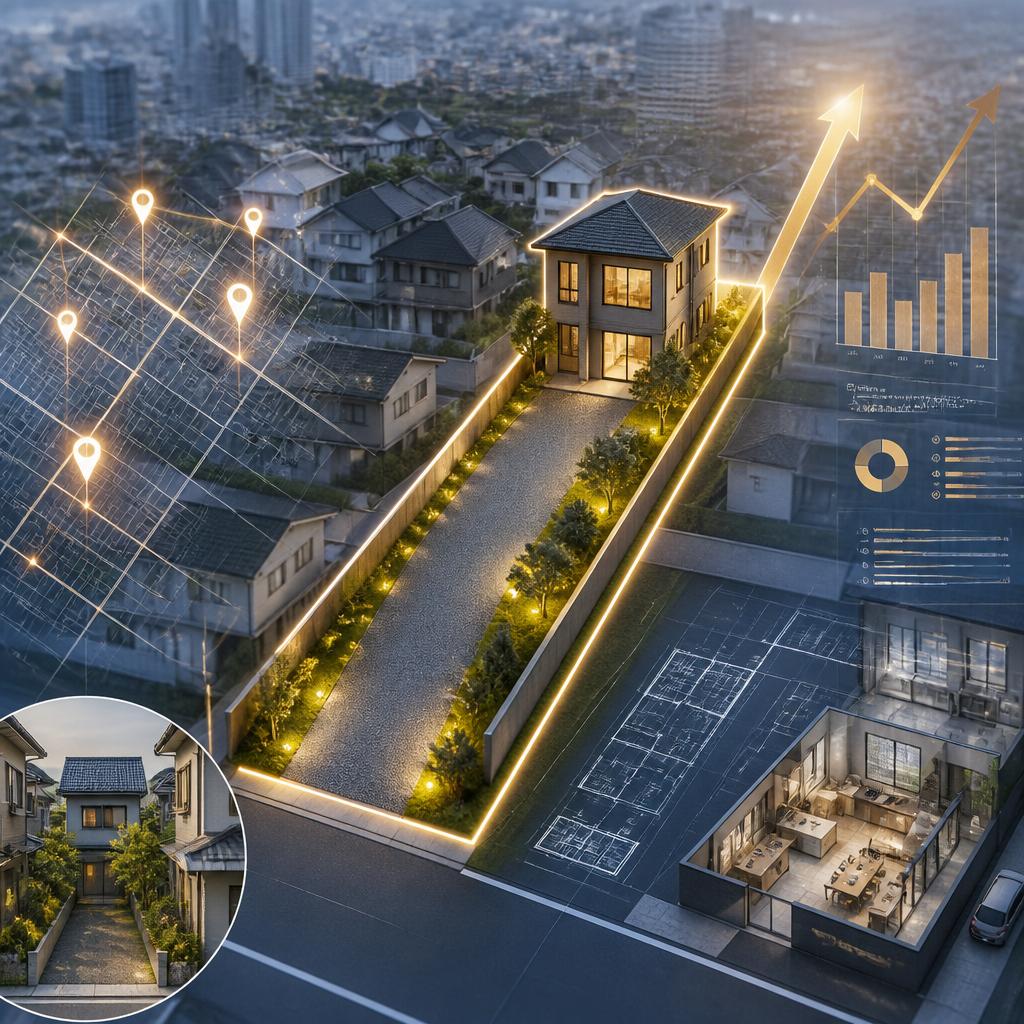 不動産市場における旗竿地の位置づけ