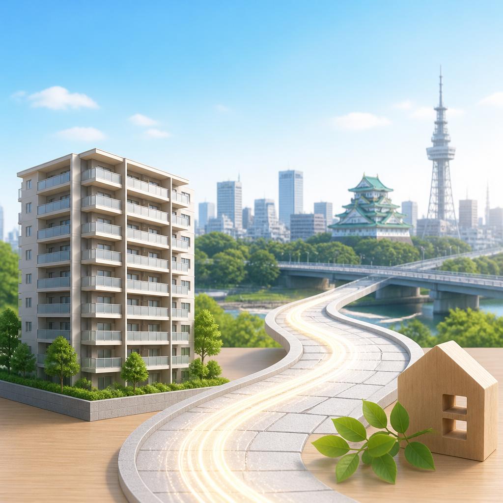 名古屋市北区でマンション売却をお考えの方へ、成功への道案内！